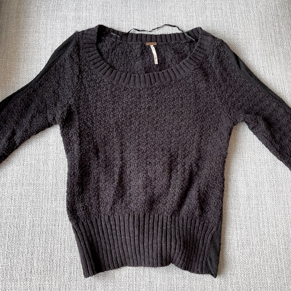 Free People - Open Back Sweater